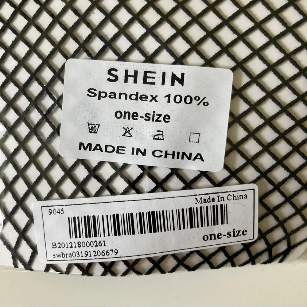 Shein Fishnet Tights - Picture 2 of 2